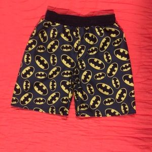 Toddler boy Batman swimming trunks, very good condition